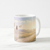 Ewige Liebe, ewiger Abschied Kunstbecher Kaffeetasse (VorderseiteRechts)