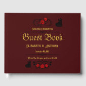 Ewige Liebe Hochzeit Gästebuch (Vorderseite)