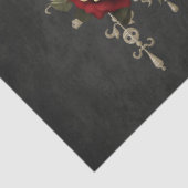 Ewige Liebe im Dunkeln. Seidenpapier (Detail)