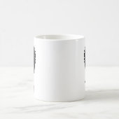 Ewige Liebe im Schatten der gotischen Finsternis. Kaffeetasse (Mittel)