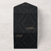 Ewige Liebe im Schatten der Rose. All In One Einladung (Außenbereich)