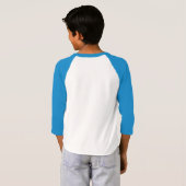 Ewige Liebe Jugend Raglan T-Shirt (Schwarz voll)