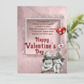 Ewige Liebe Karte (Stehend Vorderseite)