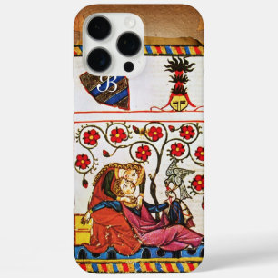 EWIGE LIEBE MONOGRAMM Pergament iPhone 16 Pro Max Hülle