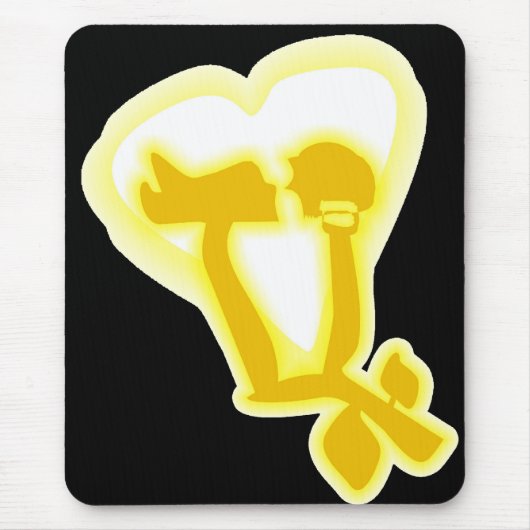 Ewige Liebe Mousepad (Vorne)