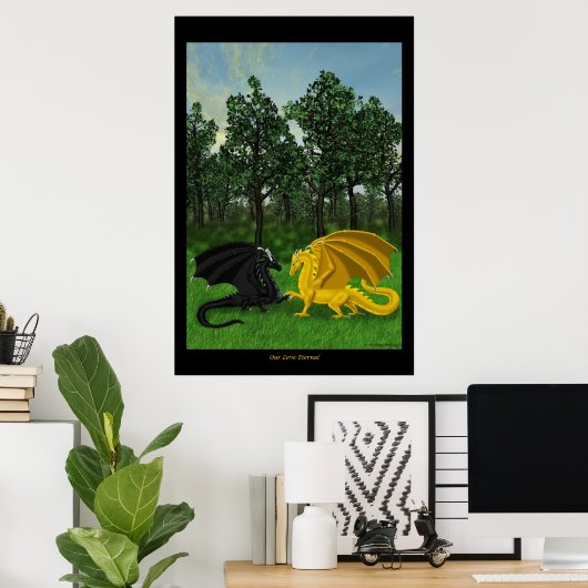 Ewige Liebe Poster (Heimbüro)