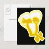 Ewige Liebe Postkarte (Vorne/Hinten)