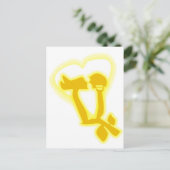 Ewige Liebe Postkarte (Stehend Vorderseite)