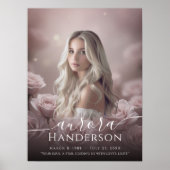 Ewige Liebe - Rose Feiern zum Zeichen des Lebens Poster (Vorne)