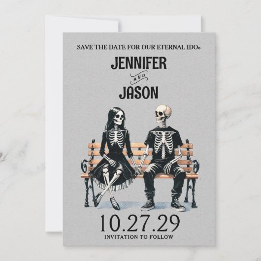 Ewige Liebe Save the Date (Vorderseite)