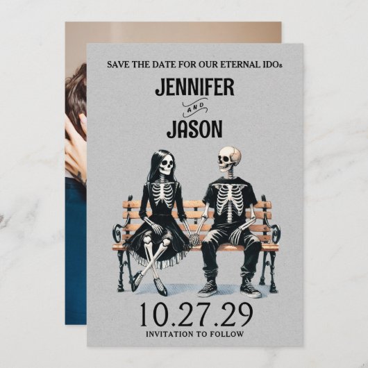 Ewige Liebe Save the Date (Vorne/Hinten)