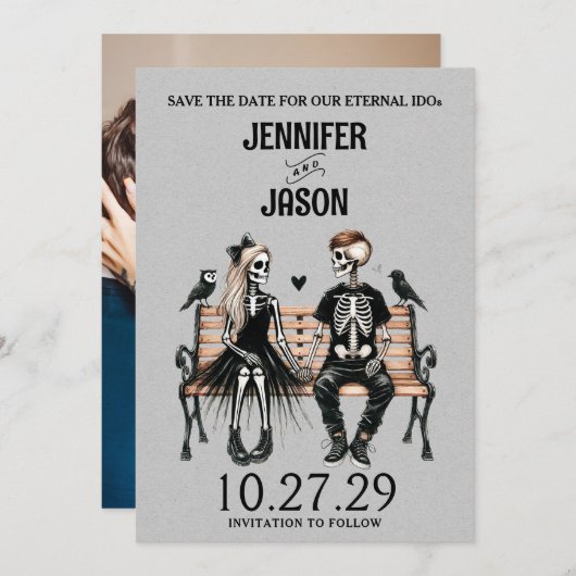 Ewige Liebe Save the Date (Vorne/Hinten)