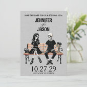 Ewige Liebe Save the Date (Stehend Vorderseite)