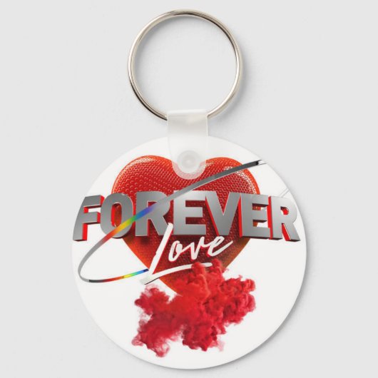 Ewige Liebe Schlüsselanhänger (Vorderseite)
