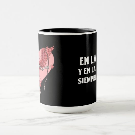 Ewige Liebe Skeleton Angel Tasse (Zentrum)