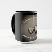 Ewige Liebe Tasse (Vorderseite Links)