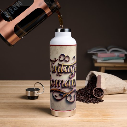 "Ewige Liebe" Trinkflasche (Kaffee)