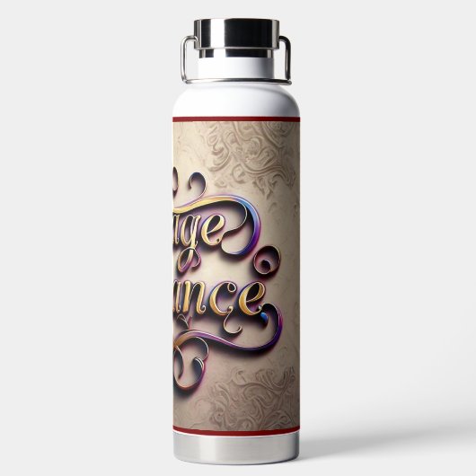 "Ewige Liebe" Trinkflasche (Rückseite)