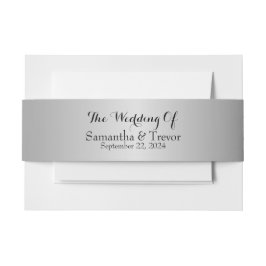 Ewige Liebe: Unsere Silberne Gewerkschaft Einladungsbanderole