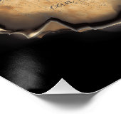 Ewige Liebe: Vintag Inspiriert Romantischer Brief Poster (Ecke)