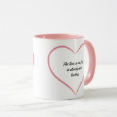 Ewige Liebestasse Tasse (VorderseiteRechts)