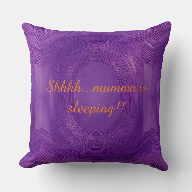 "Ewige Majestät: Lila Ewigkeit"? Kissen (Vorderseite)