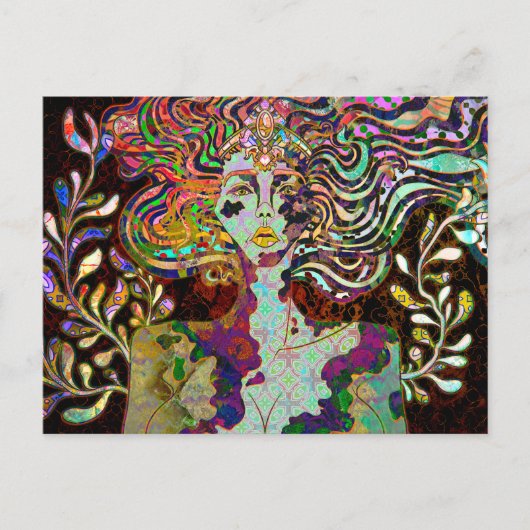 Ewige Metamorphose Postkarte (Vorderseite)