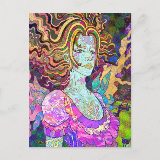 Ewige Metamorphose Postkarte (Vorderseite)
