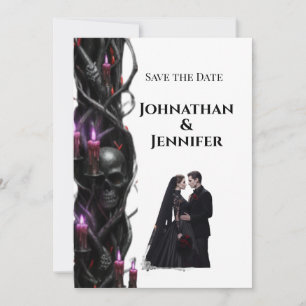 Ewige Nacht Gothic Vampir Hochzeit Dark Romance Save The Date