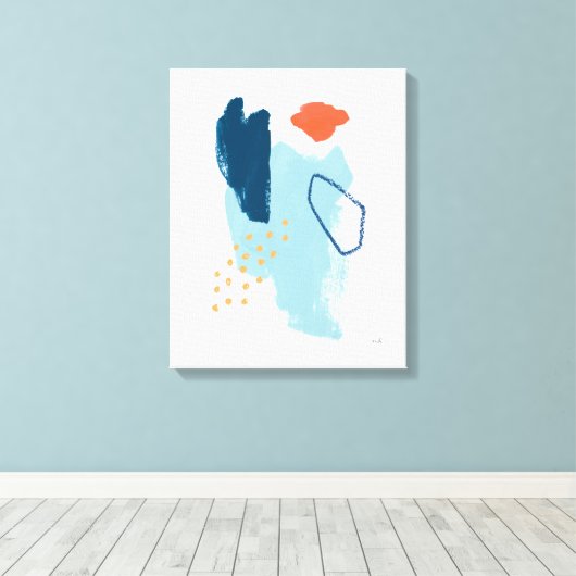 Ewige Optimistin Leinwanddruck (Insitu (Holzboden))