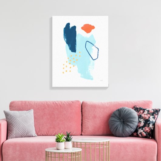 Ewige Optimistin Leinwanddruck (Insitu (Wohnzimmer))