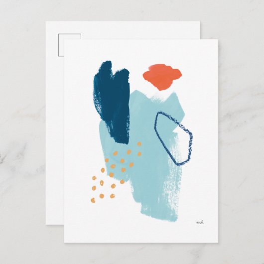 Ewige Optimistin Postkarte (Vorne/Hinten)