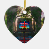 Ewige Osterfeier Keramik Ornament (Vorne)