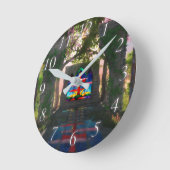 Ewige Osteruhren Runde Wanduhr (Winkel)