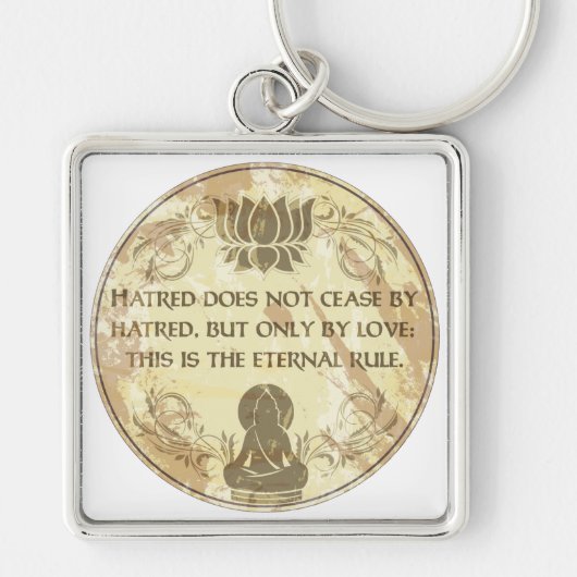 Ewige Regel Buddhas Schlüsselanhänger (Vorne)