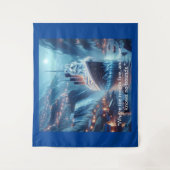 Ewige Reise der Liebe" Wandteppich (Vorderseite)