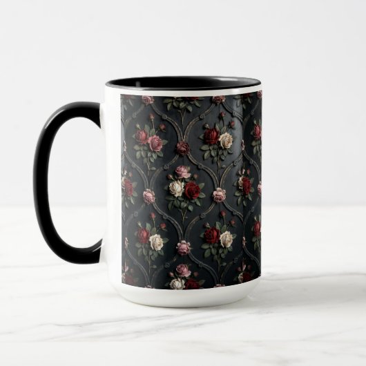 Ewige Rosen Eleganz Tasse (Links)