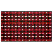 Ewige rote abstrakte Acryl-Pour-Kunst Stoff (Fat Quarter (45,7 x 55,9 cm))