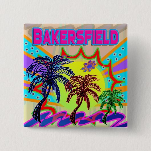Ewige Schaltfläche Bakersfield Button (Vorderseite)