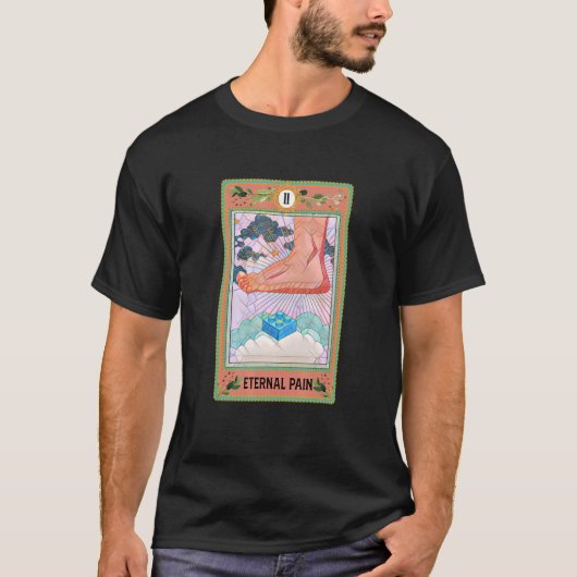 Ewige Schmerzkarte Tarot Stepping on Legoes Mama l T-Shirt (Vorderseite)