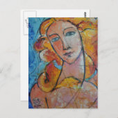 Ewige Schönheitskarte Postkarte (Vorne/Hinten)