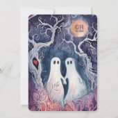 Ewige Seelen | Tarot Empfang Hochzeit Einladung (Rückseite)