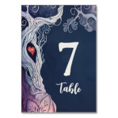 Ewige Seelen Tischnummer (Vorderseite)