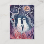 Ewige Seeleute Hochzeitdetails Begleitkarte (Rückseite)