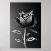 Ewige Silberrose Poster (Vorne)