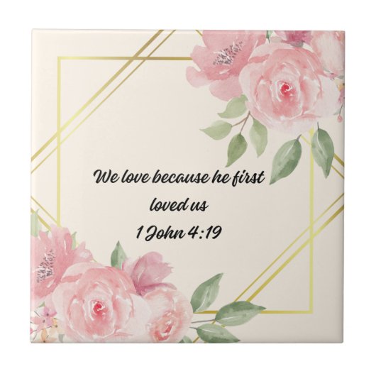 Ewige Stiftung der Liebe Fliese (Vorderseite)