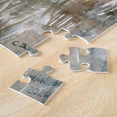 Ewige Stille im Friedhof Puzzle (Seite)