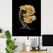 Ewige Transformation - Bonsai Butterfly Spirit Poster (Heimbüro)