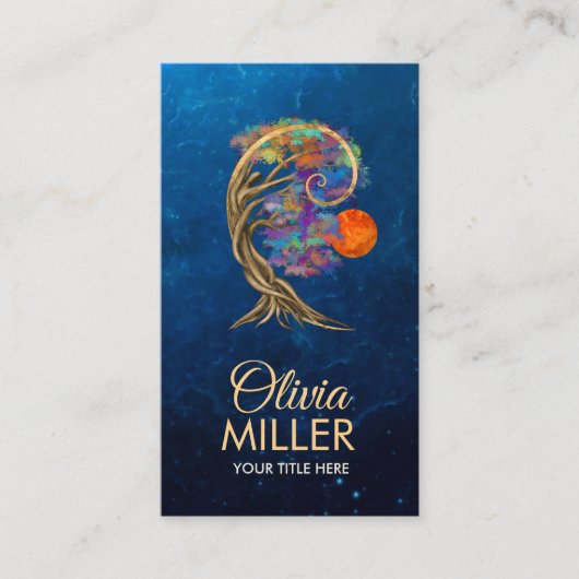 Ewige Transformation - Bonsai Butterfly Spirit Visitenkarte (Vorderseite)