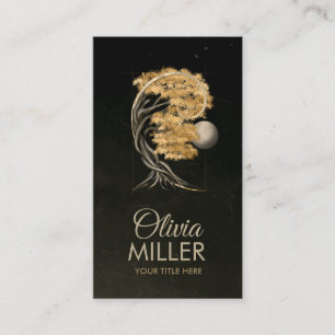 Ewige Transformation - Bonsai Butterfly Spirit Visitenkarte